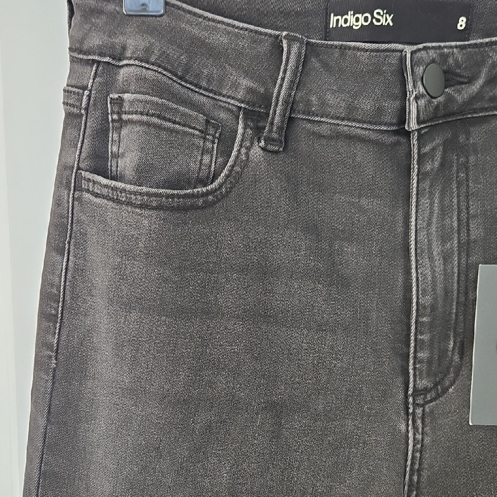 Indigo Six Slim Straight Leg Jeans - Picture 7 of 11
